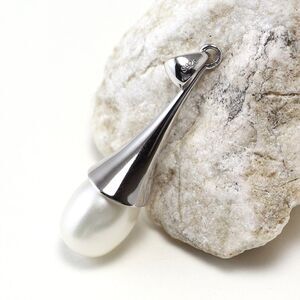 FRESH PEARL NECKLACE, 925 Sterling Silver, Premium Quality Pearl Necklace